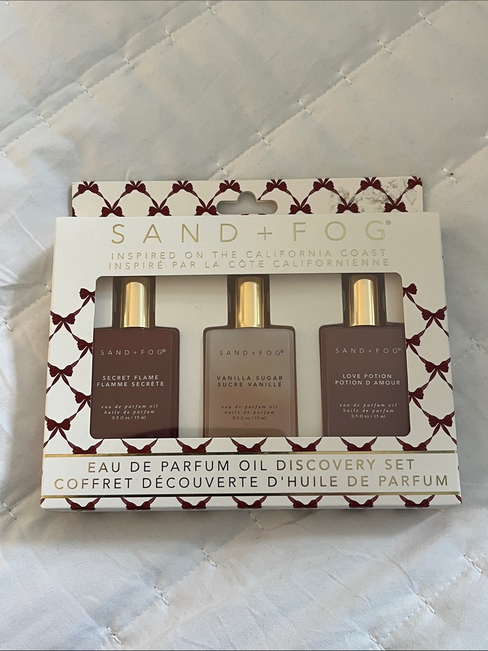 SAND + FOG Eau de Parfum Oil Discovery Set